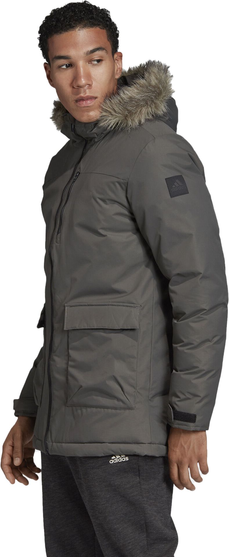 adidas mens xploric parka legend earth